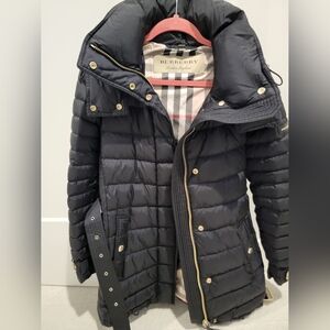 Burberry Black Puffer Jacket